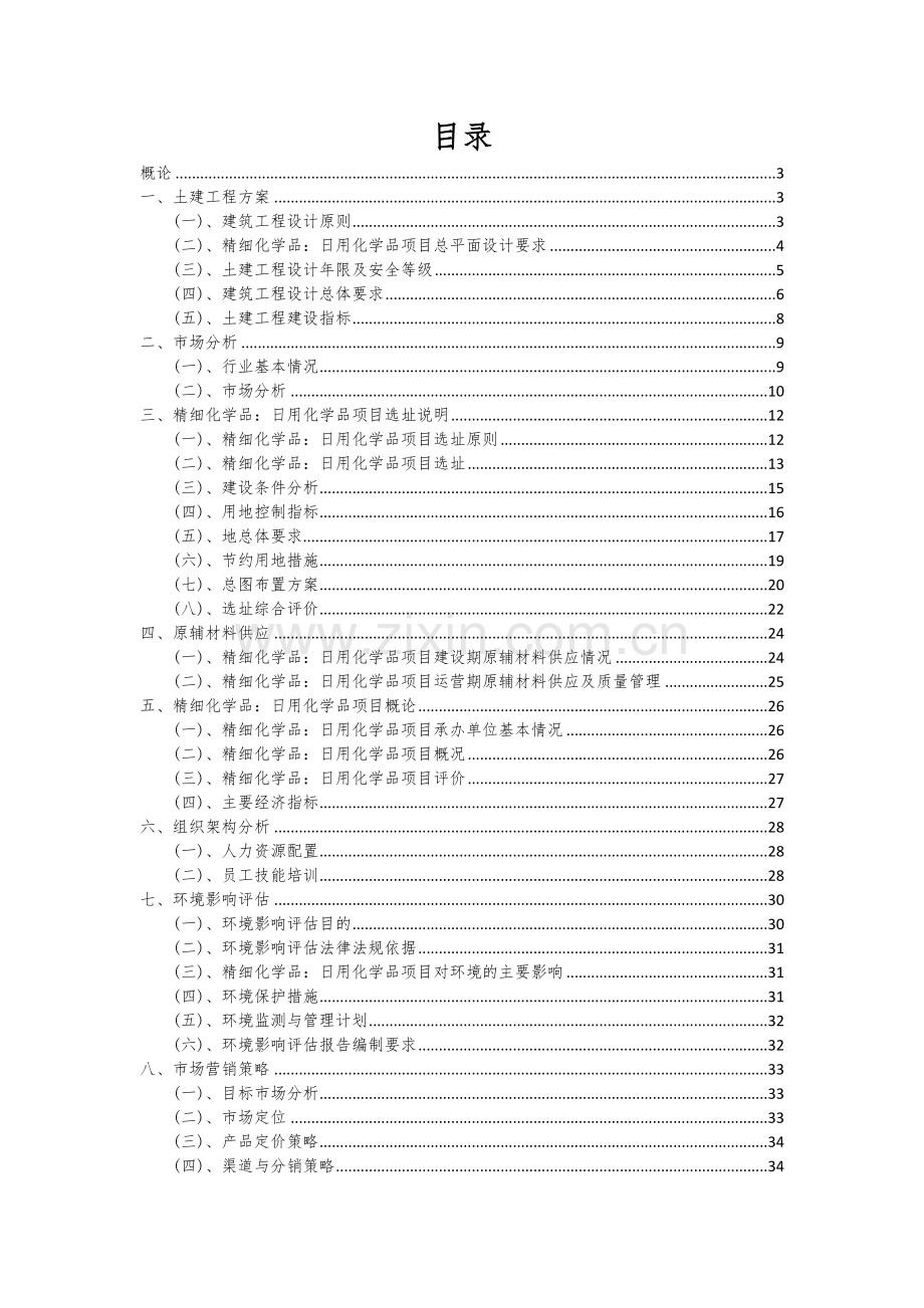 精细化学品：日用化学品项目可行性分析报告.docx_第2页