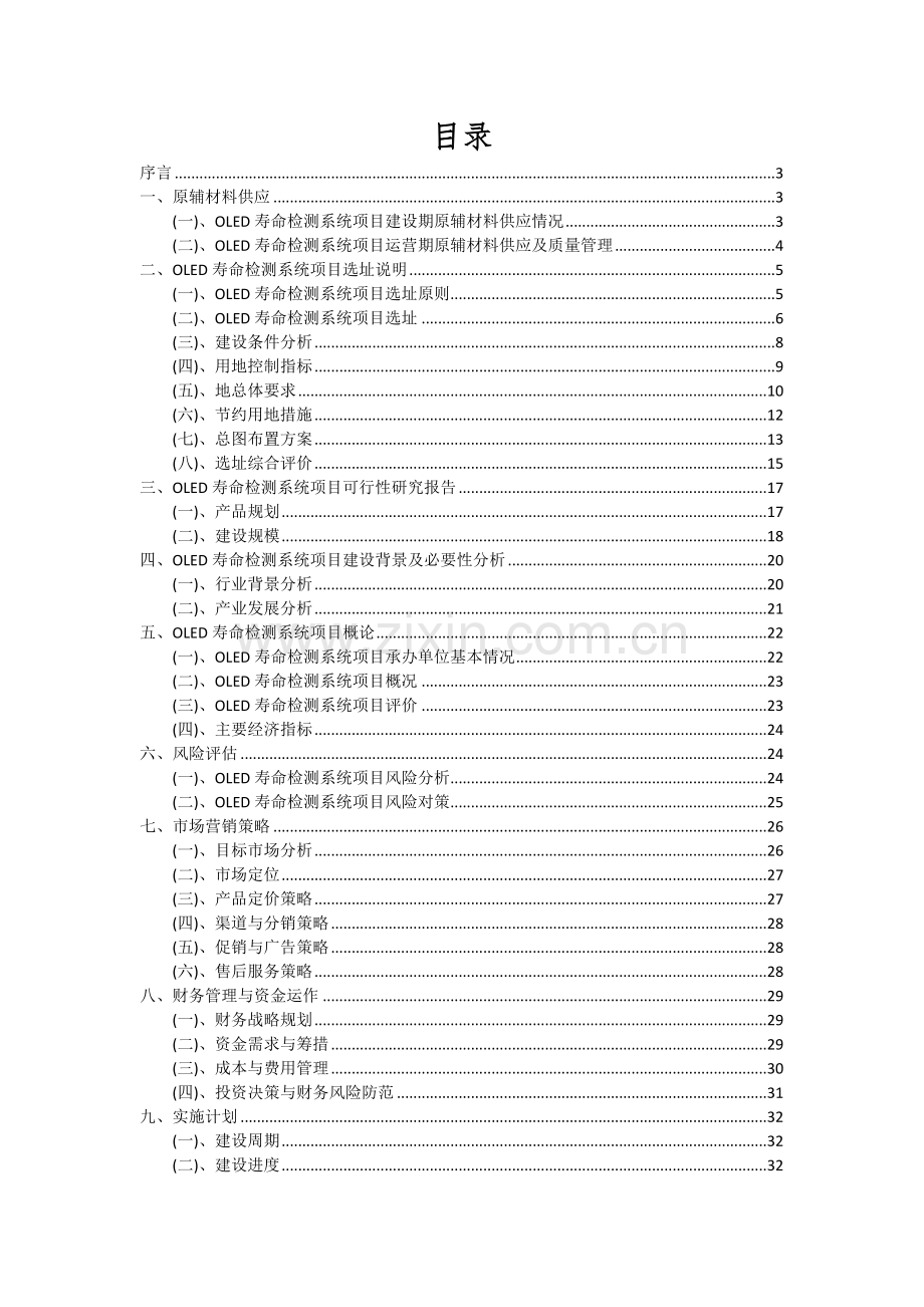 OLED寿命检测系统项目可行性研究报告.docx_第2页