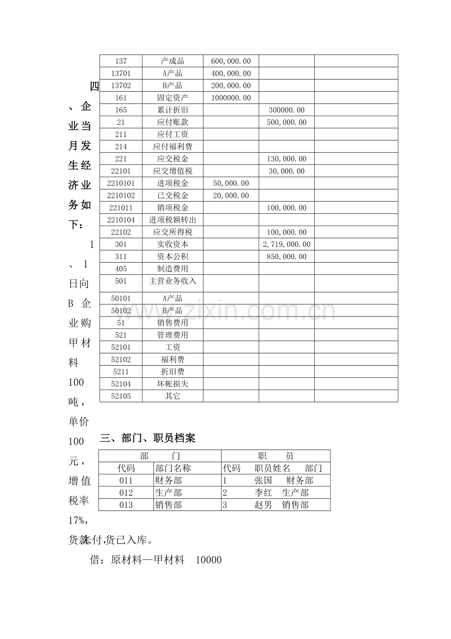 会计电算化技能竞赛模拟题.docx_第2页