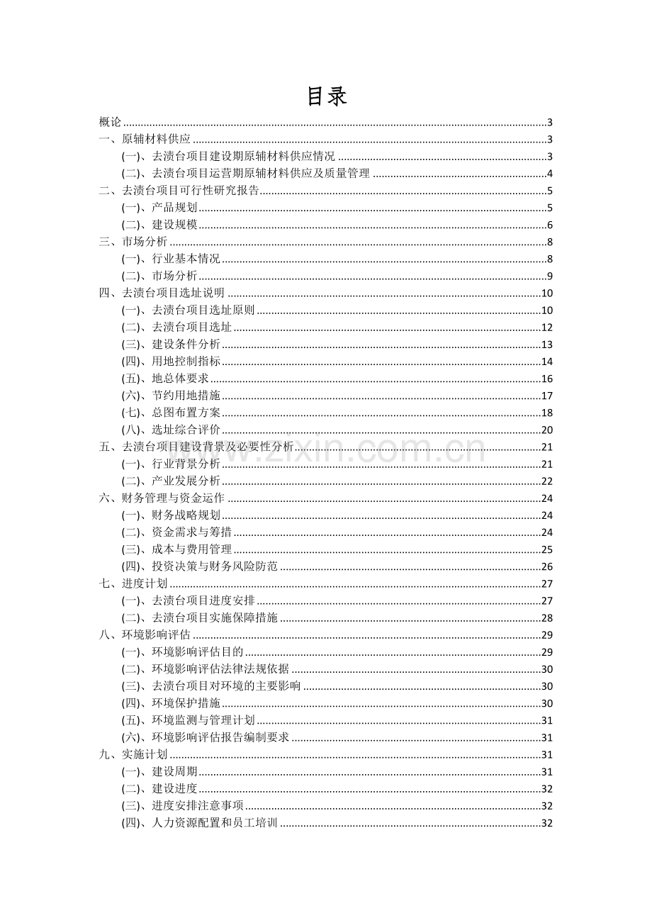 去渍台项目可行性分析报告.docx_第2页