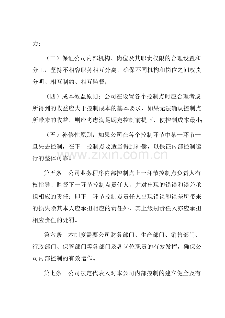 某公司内部控制制度的基本规范.docx_第2页