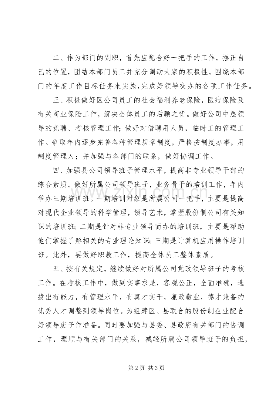 人力资源部副主任竞争上岗演讲致辞稿.docx_第2页