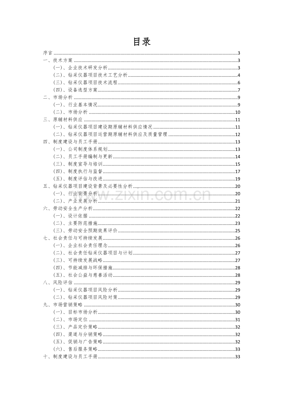 钻采仪器项目可行性研究报告.docx_第2页