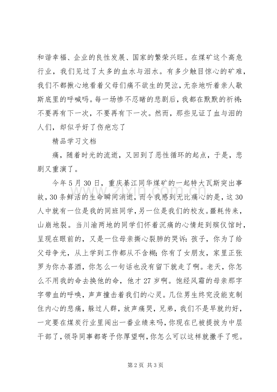 企业生产安全演讲材料.docx_第2页