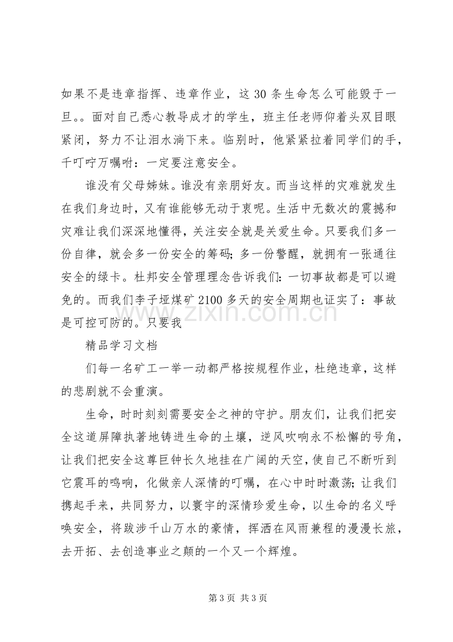 企业生产安全演讲材料.docx_第3页