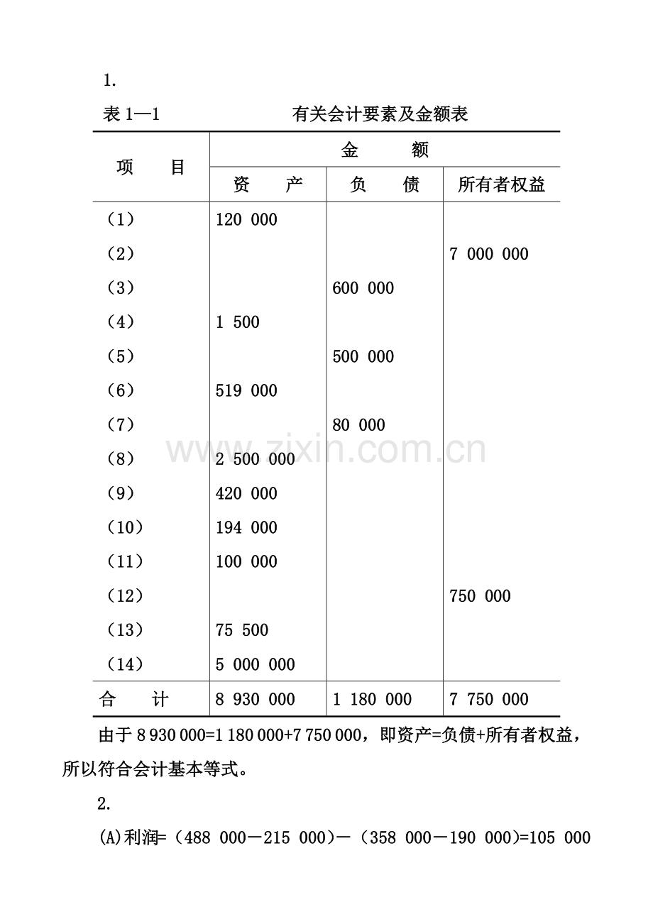 《会计学习题与案例》参考答案.docx_第2页