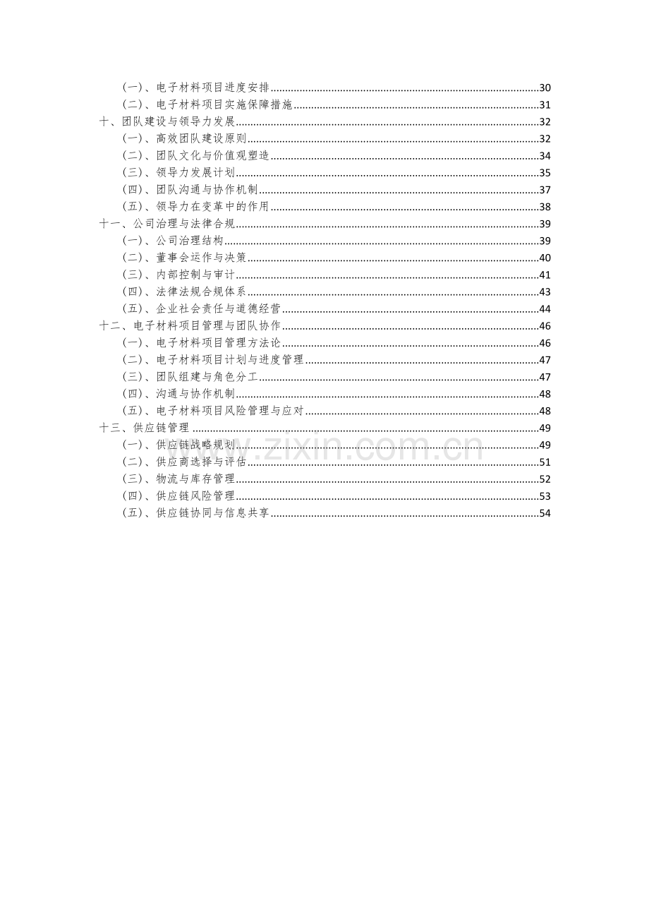 电子材料项目可行性研究报告.docx_第3页