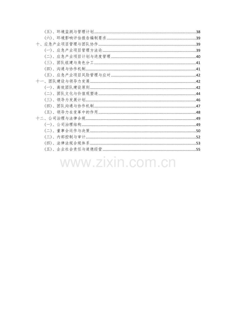 应急产业项目可行性分析报告.docx_第3页