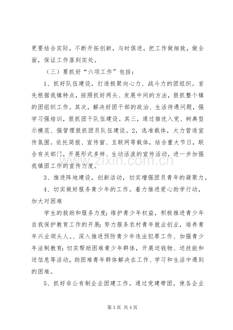 镇团委书记竞职竞聘演讲稿范文.docx_第3页