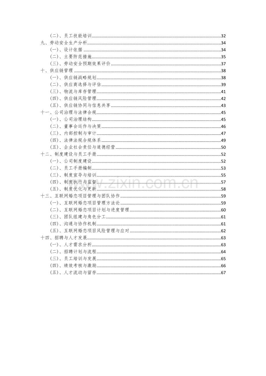 互联网婚恋项目创业计划书.docx_第3页