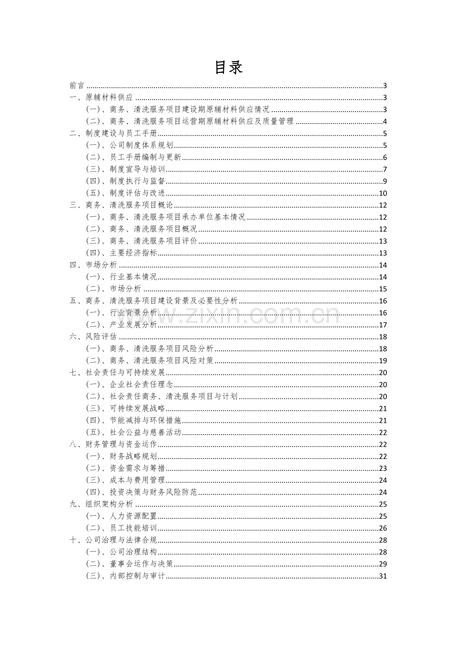 商务、清洗服务项目商业计划书.docx_第2页