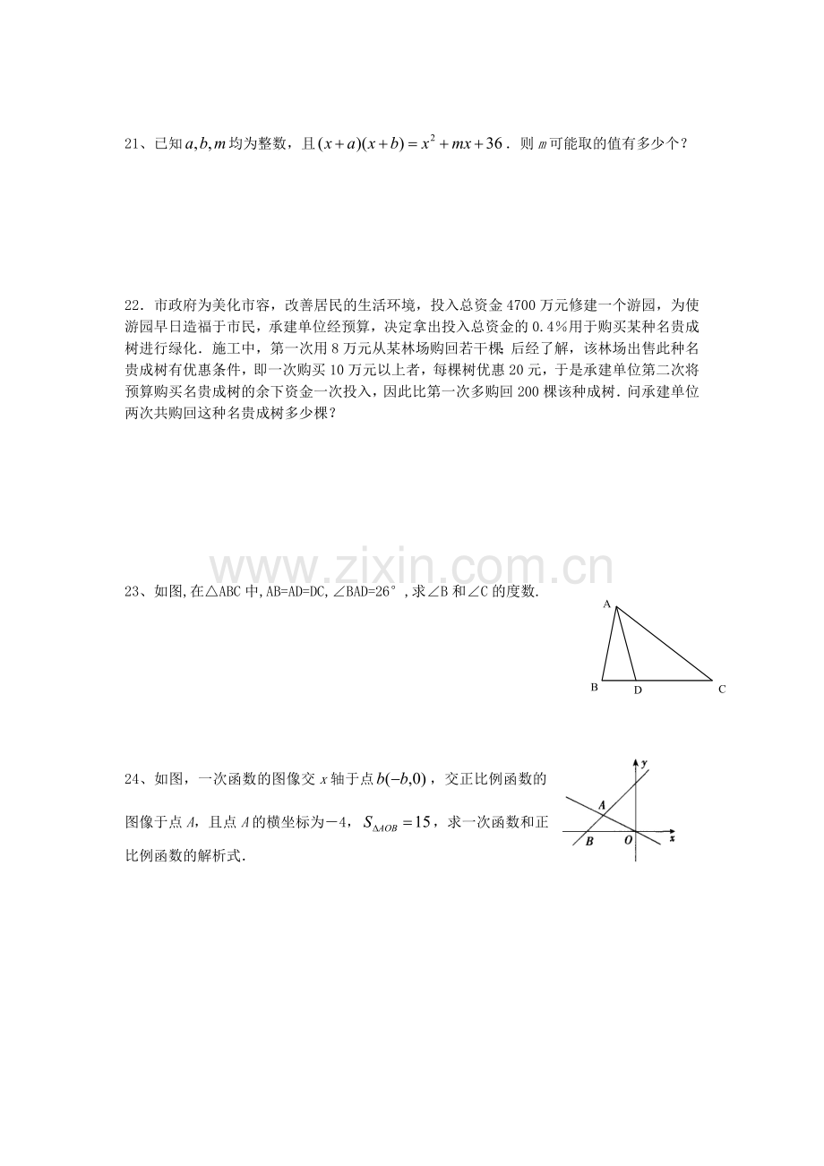 八年级上数学期末模拟2.doc_第3页