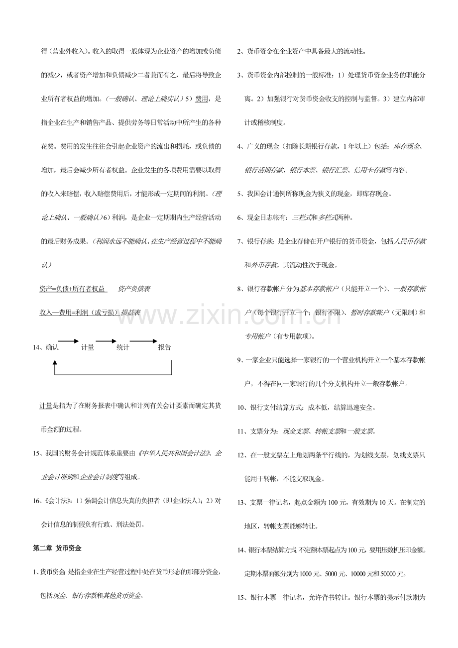 2024年Aeurwsa自考中级财务会计复习题.doc_第3页