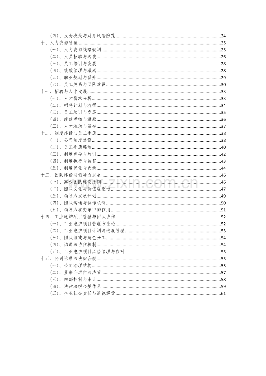 2024年工业电炉项目投资分析及可行性报告.docx_第3页