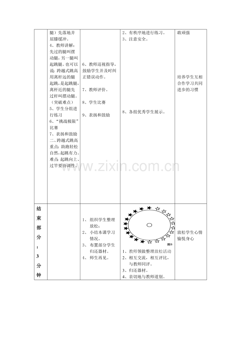 小学四年级跨越式跳高教案.doc_第3页