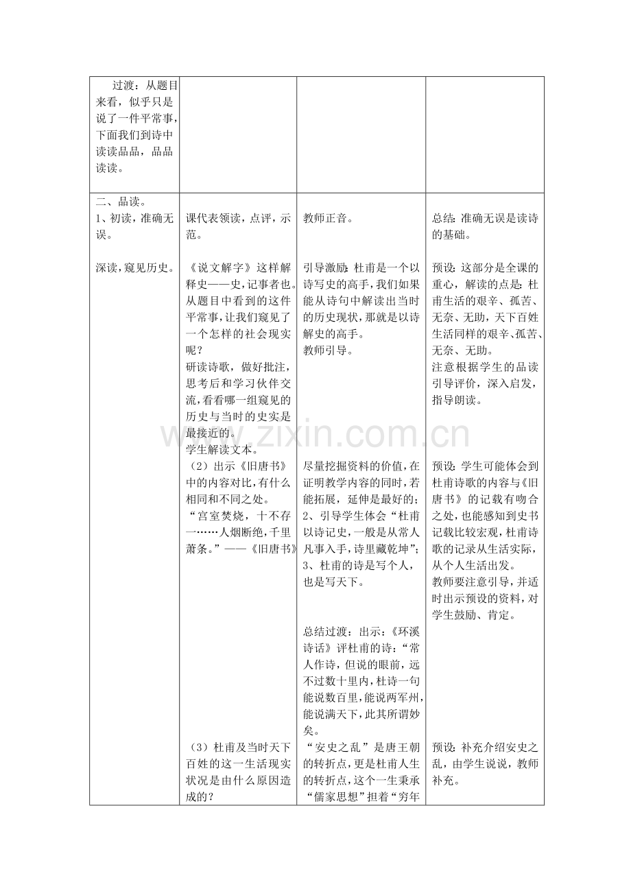 茅屋为秋风所破歌教学反思.doc_第2页