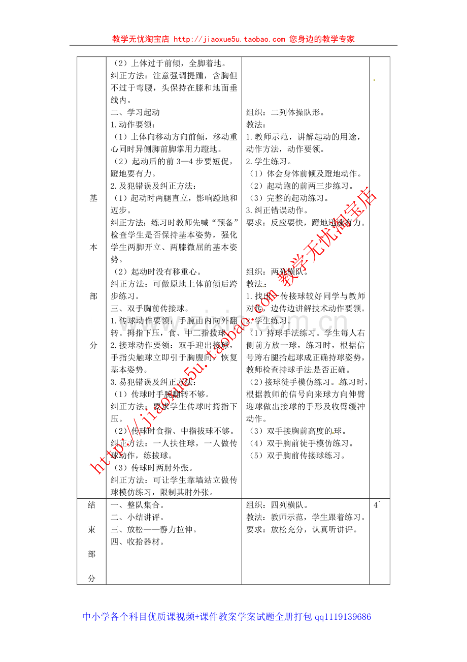 广东省德庆县孔子中学高中体育《篮球模块》教案（第一课时）新人教版.doc_第2页