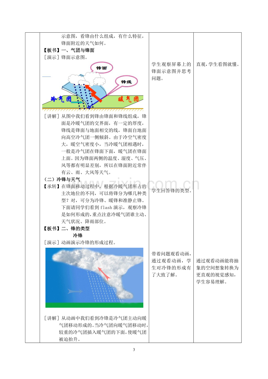 锋与天气教学设计.doc_第3页