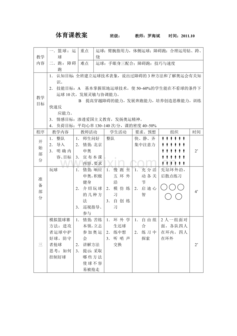 初中体育教案范文.doc_第1页