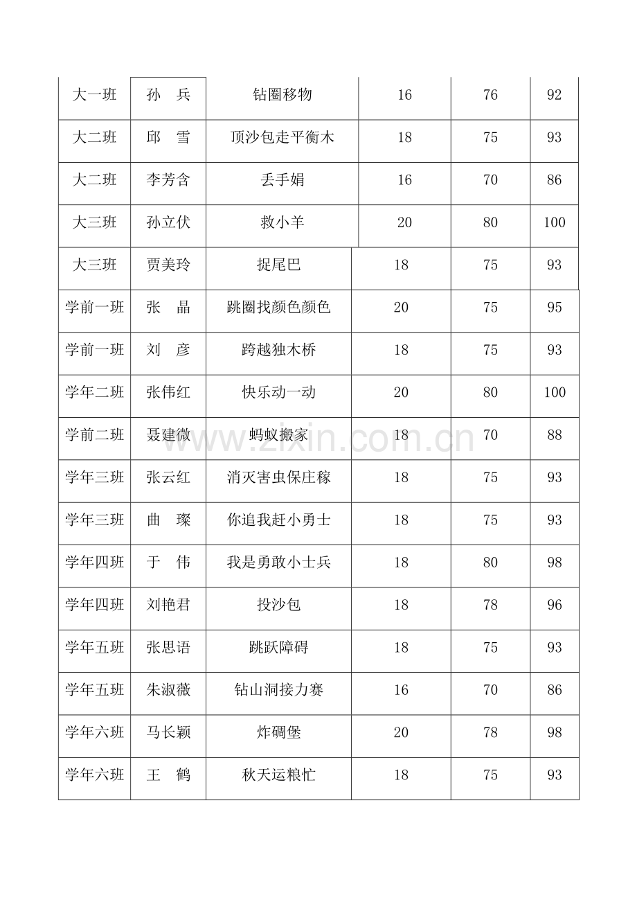 幼儿园户外游戏评分表.docx_第2页