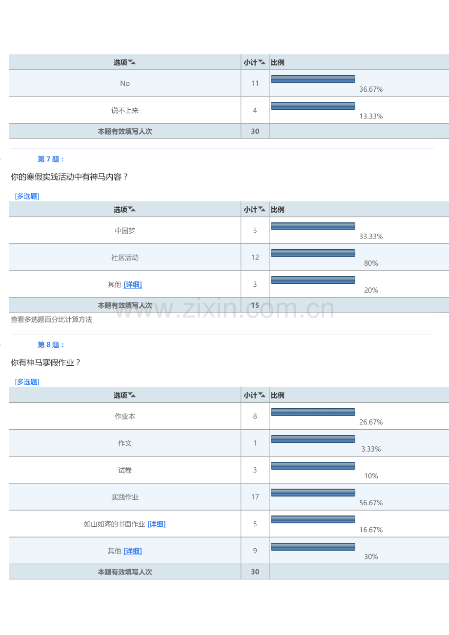 学生寒假生活问卷调查.doc_第3页