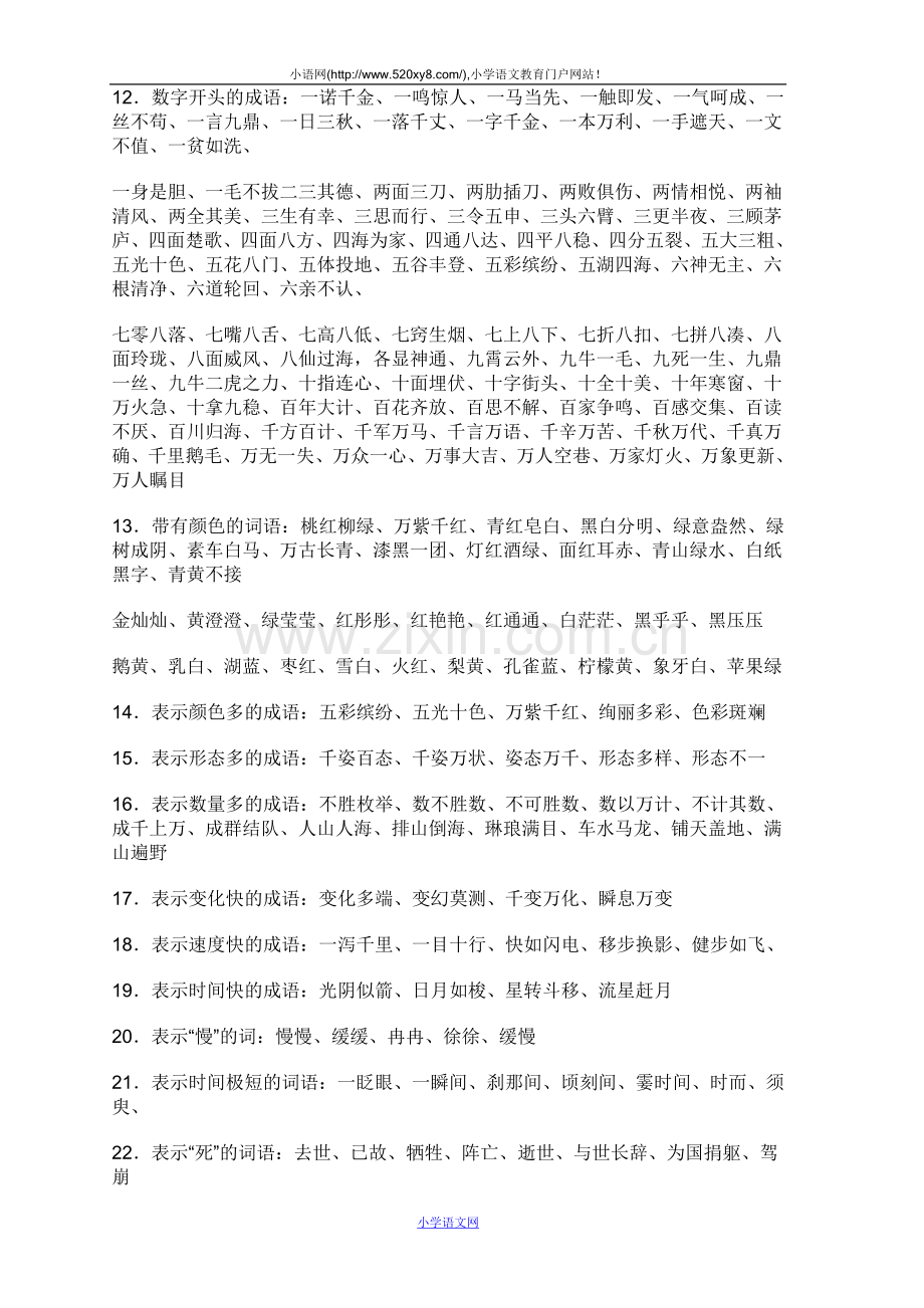 小学六年级语文语言积累归纳复习.doc_第2页