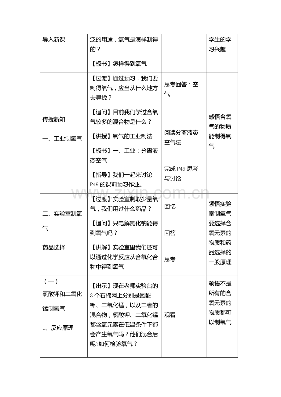 《怎样得到氧气》教学设计.doc_第2页