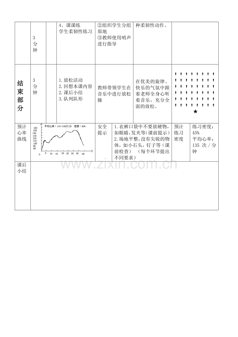 侧身投掷轻物体育课教案.doc_第3页