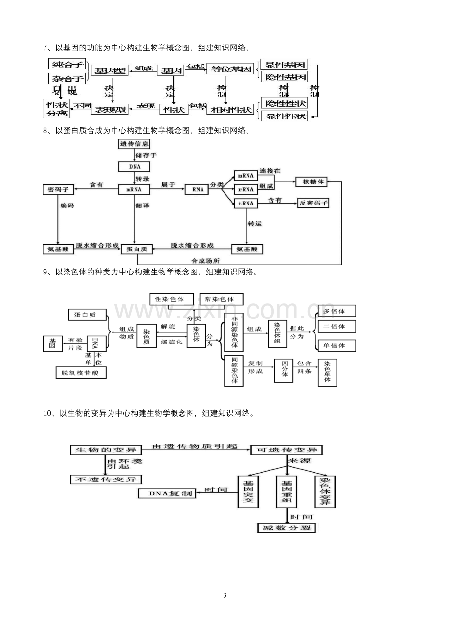 高中生物概念图总汇.doc_第3页