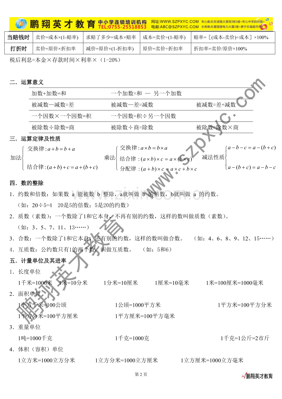 小学数学必记知识点.doc_第2页