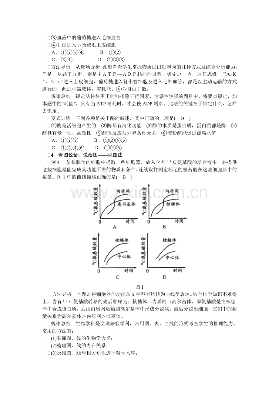 高考生物选择题的解题策略.doc_第2页