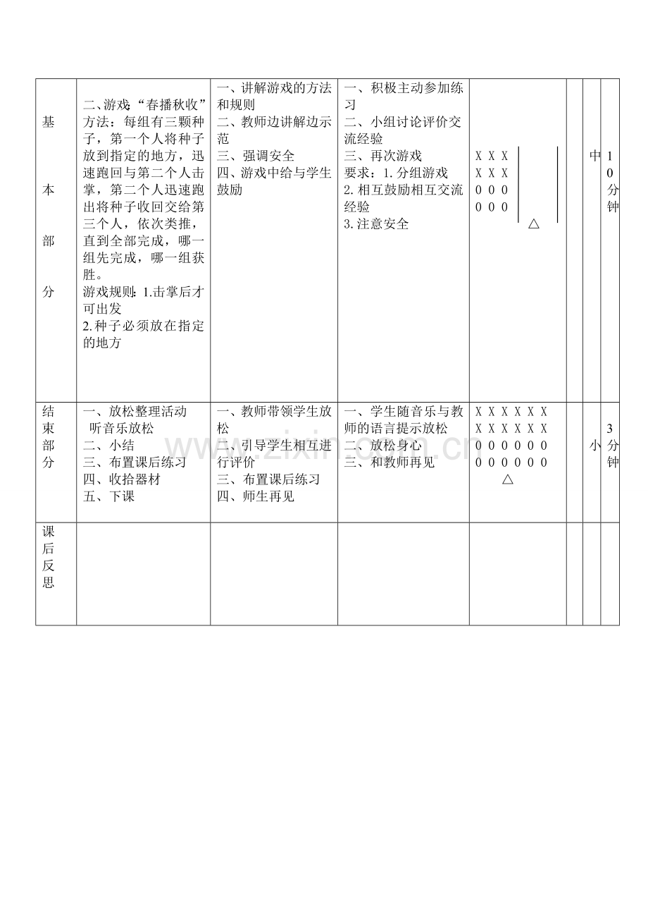 《双手从头后向前抛实心球》教案.doc_第2页