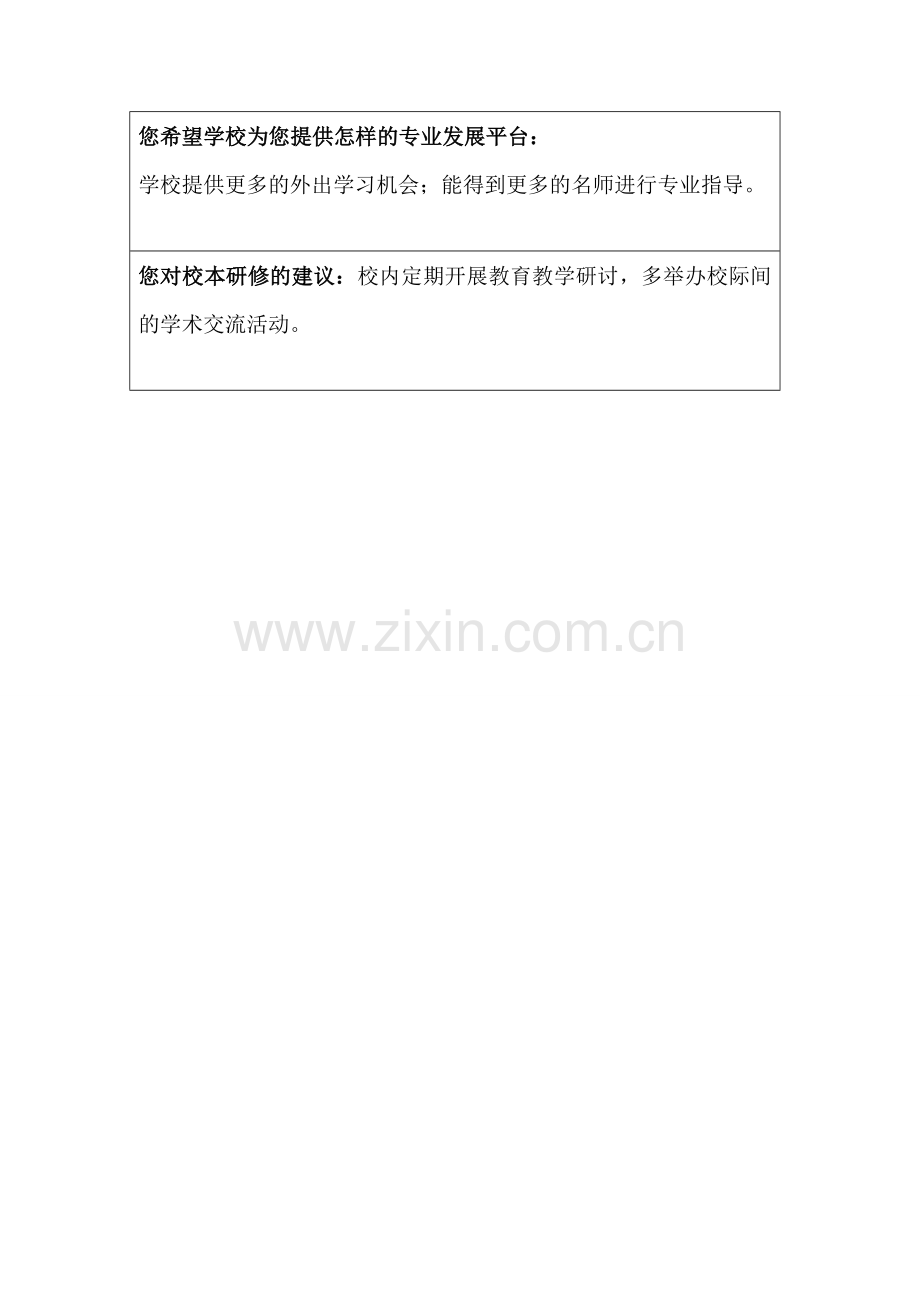 王业佳---遵义四中教师专业发展规划书.doc_第3页