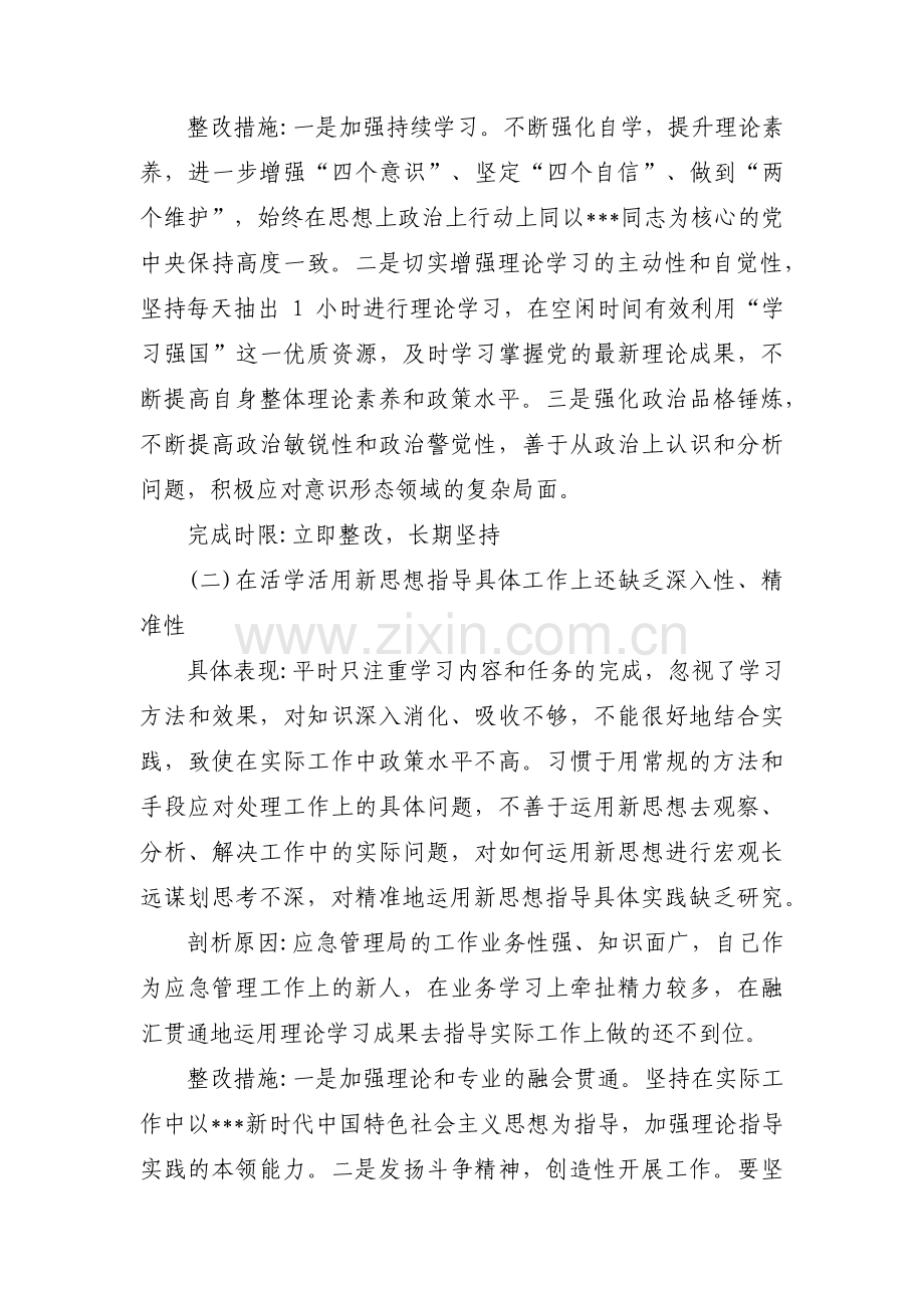 主题教育检视整改落实范文(通用3篇).pdf_第2页