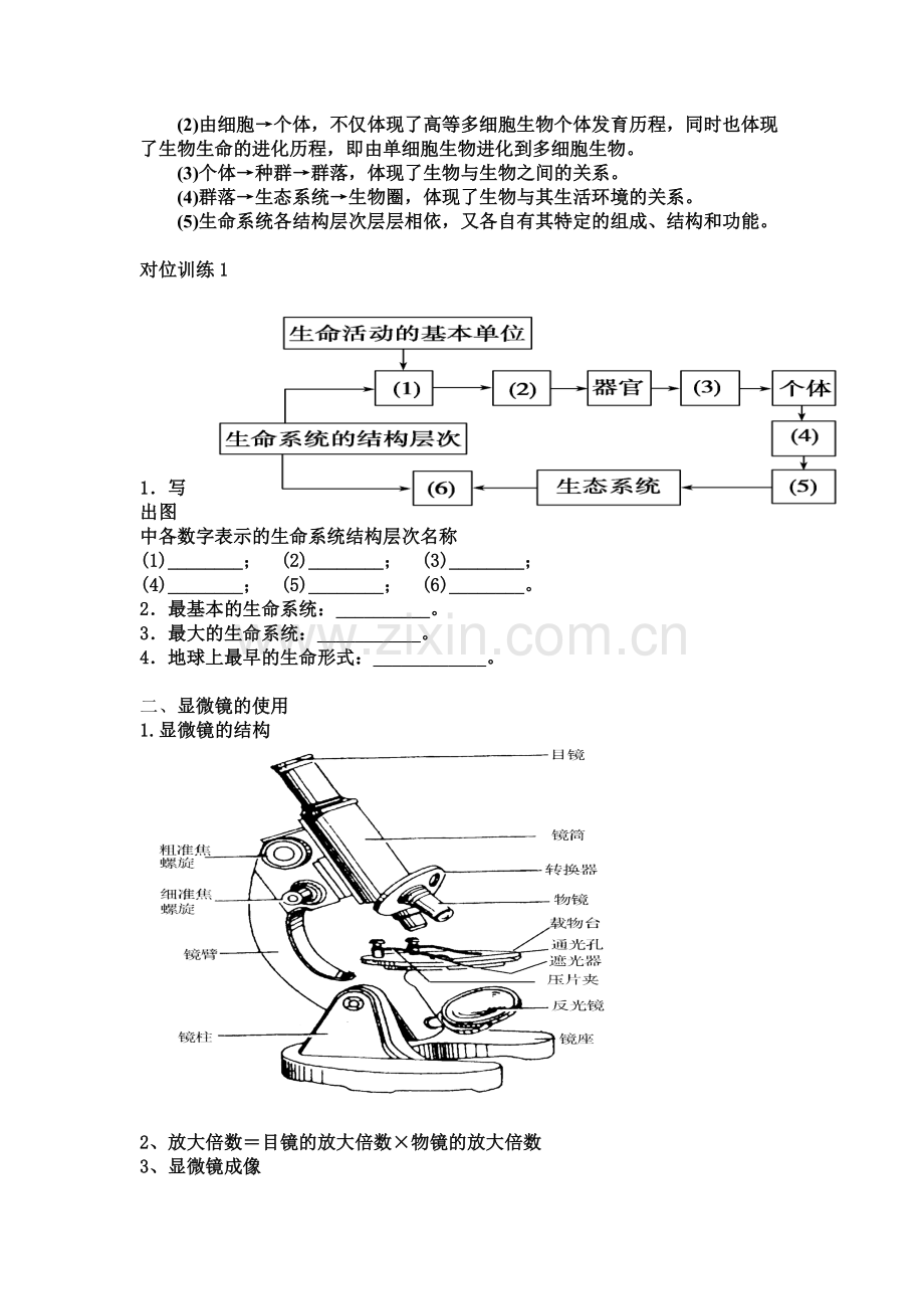 考点一细胞和组成细胞的分子.doc_第3页