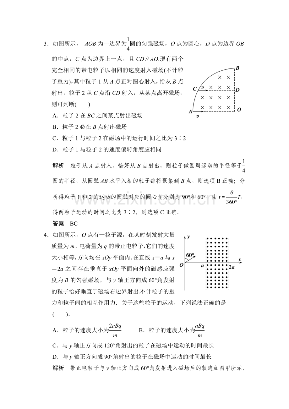 专题复习：磁场.doc_第3页