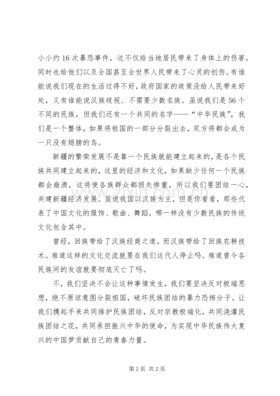 去极端化演讲致辞稿范文.docx_第2页