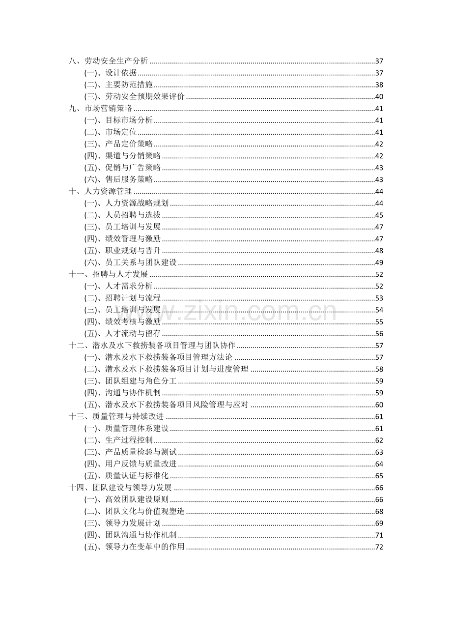 2024年潜水及水下救捞装备项目深度研究分析报告.docx_第3页