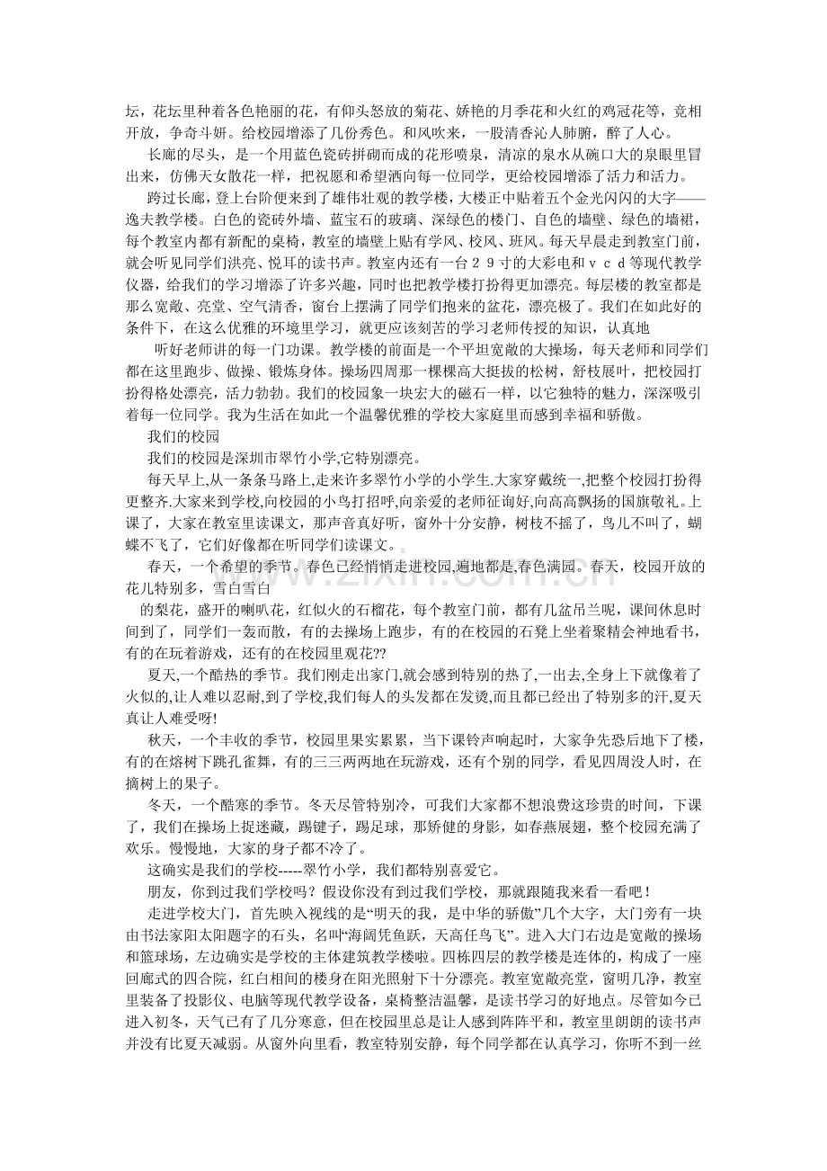 校园生活作文300字.doc_第3页