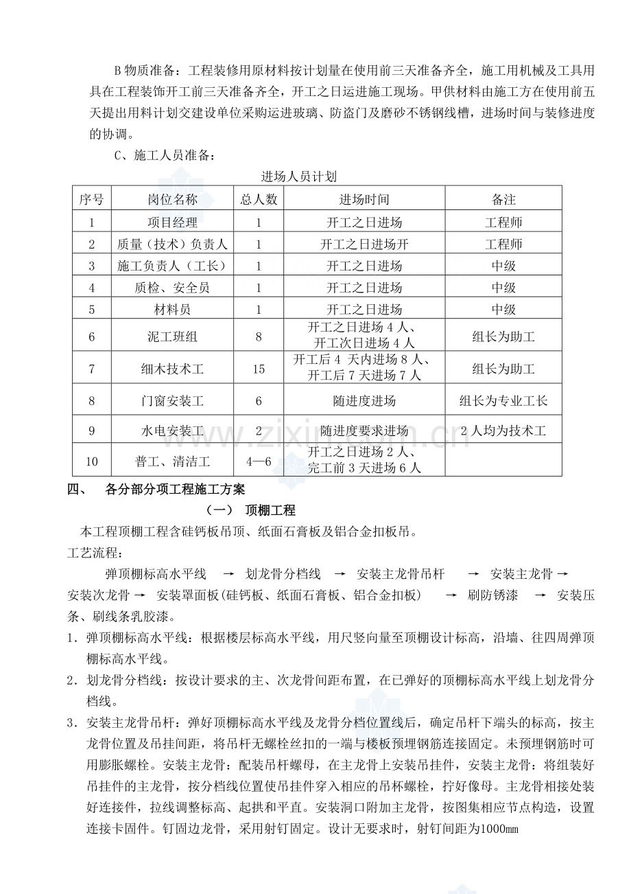 银行装饰工程施工方案.docx_第2页