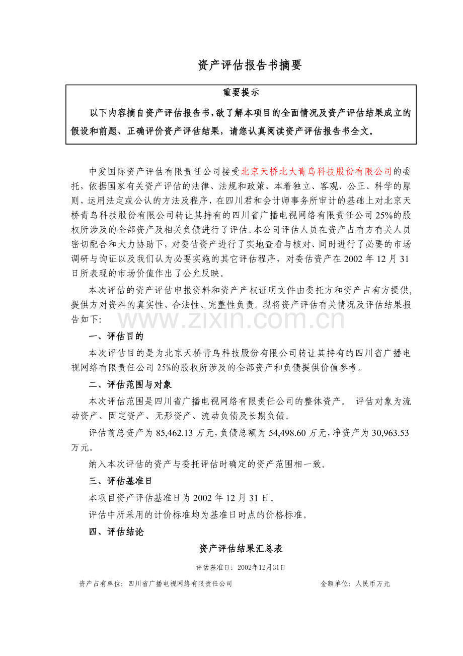 资产评估报告书要点.docx_第3页