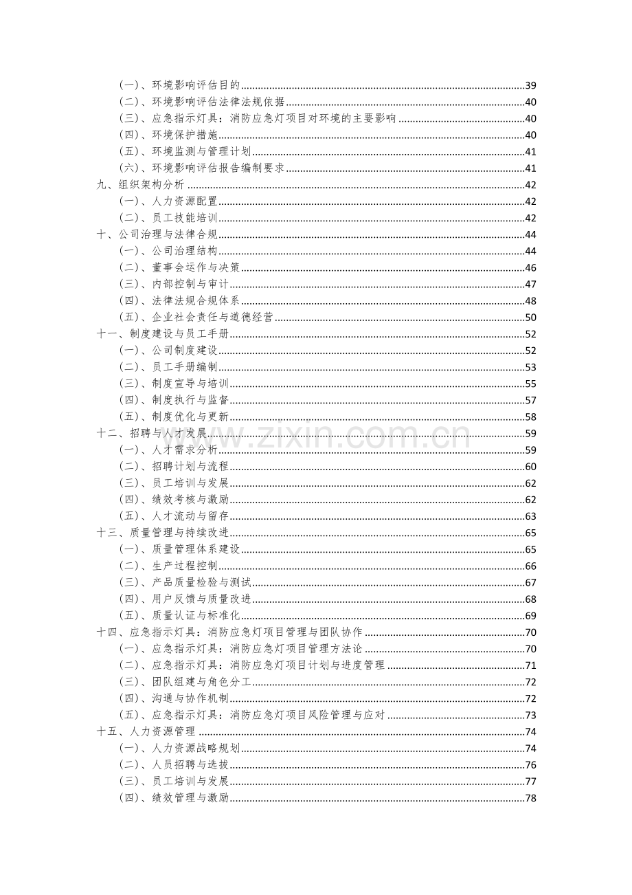 应急指示灯具：消防应急灯项目可行性研究报告.docx_第3页