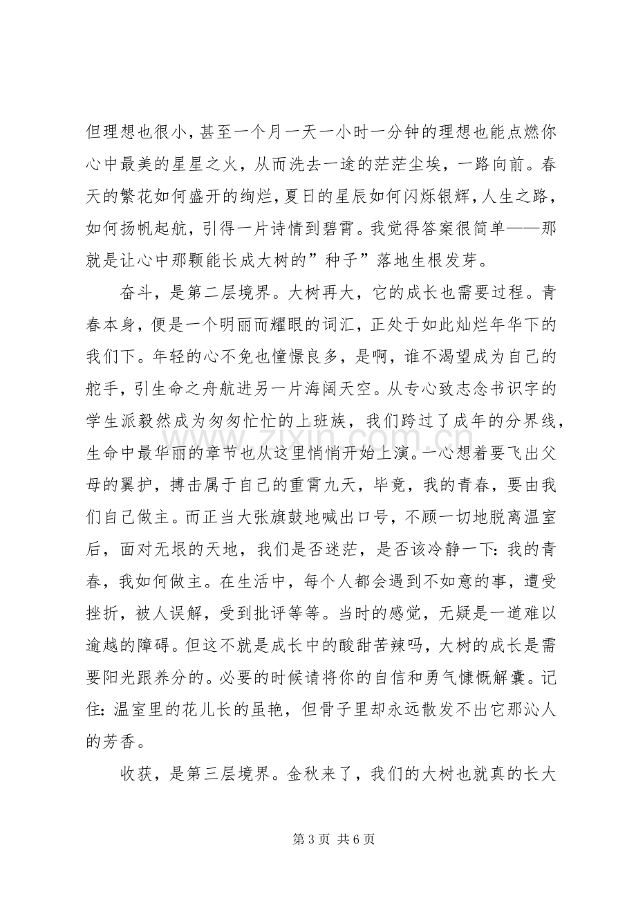 与青春有关的演讲与与青春有关的演讲.docx_第3页