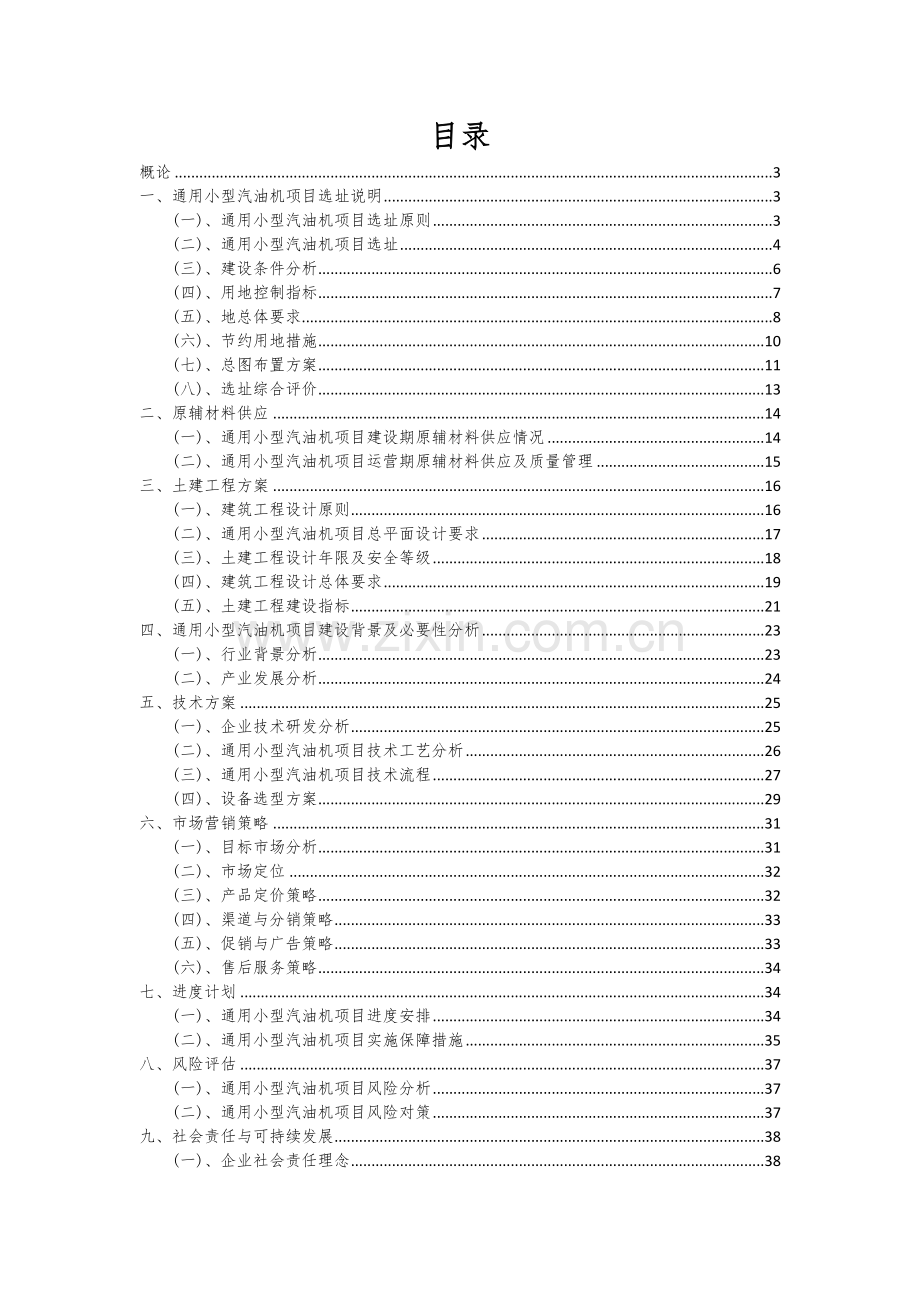 通用小型汽油机项目可行性研究报告.docx_第2页