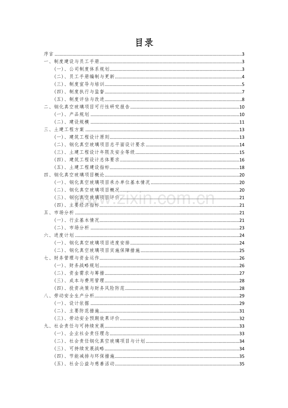 钢化真空玻璃项目可行性研究报告.docx_第2页