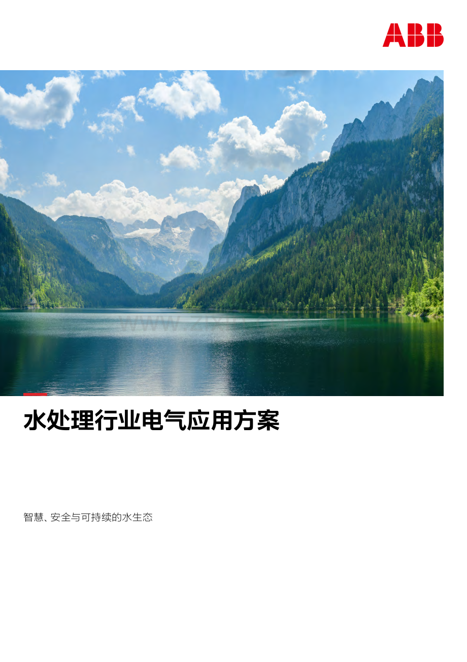 2024年水处理行业电气应用方案.pdf_第1页