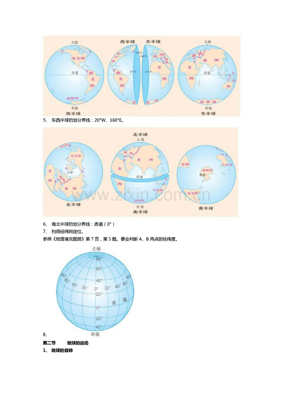 人教版地理总复习提纲.pdf_第2页