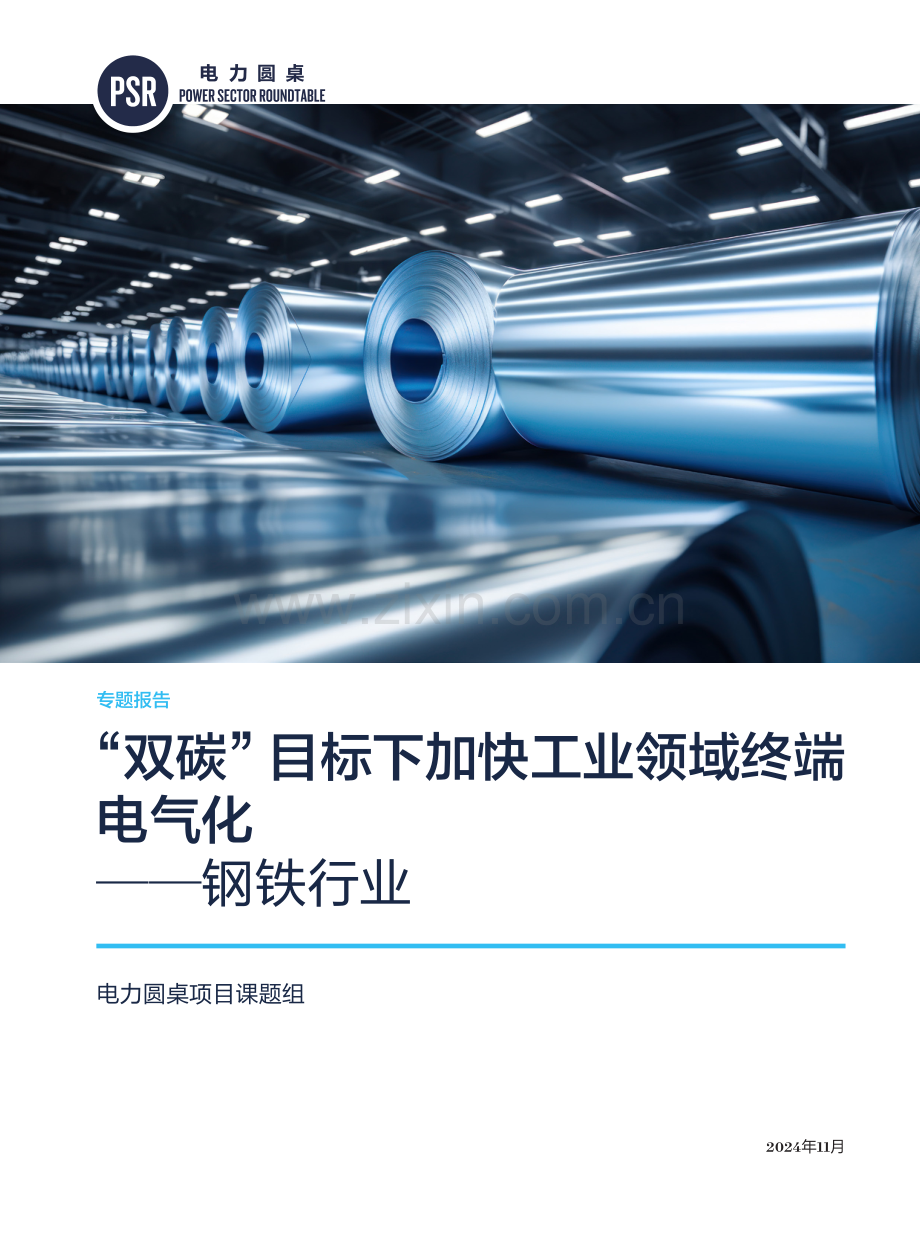 2024年“双碳”目标下加快工业领域终端电气化专题报告——钢铁行业.pdf_第1页