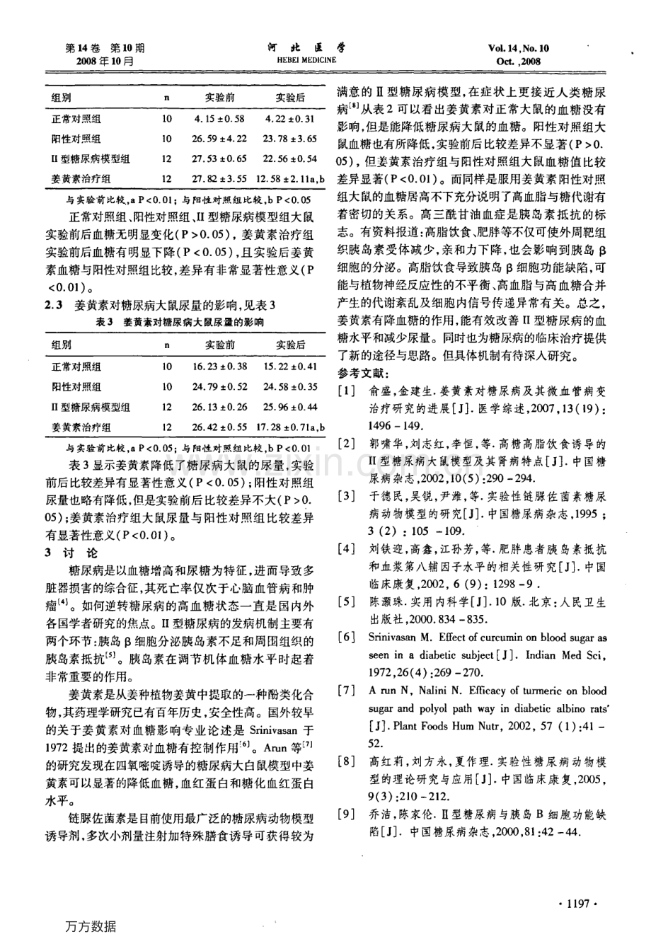 姜黄素对2型糖尿病大鼠血糖的影响.pdf_第3页