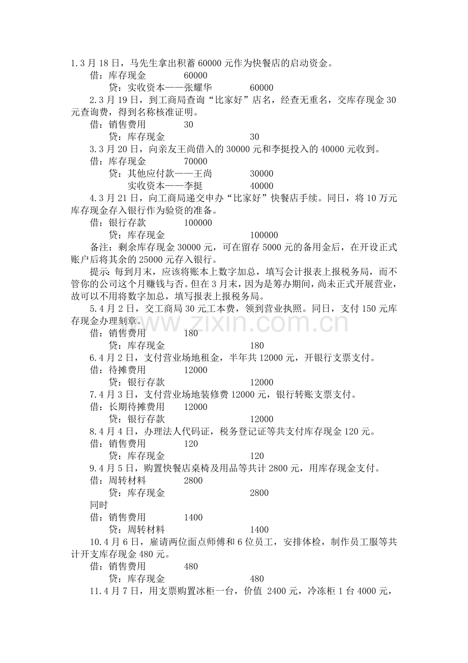 企业财务会计与管理知识分析实例.docx_第1页